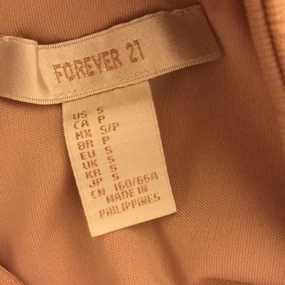 Pink/ salmon high waisted skirt - Picture 3 of 3